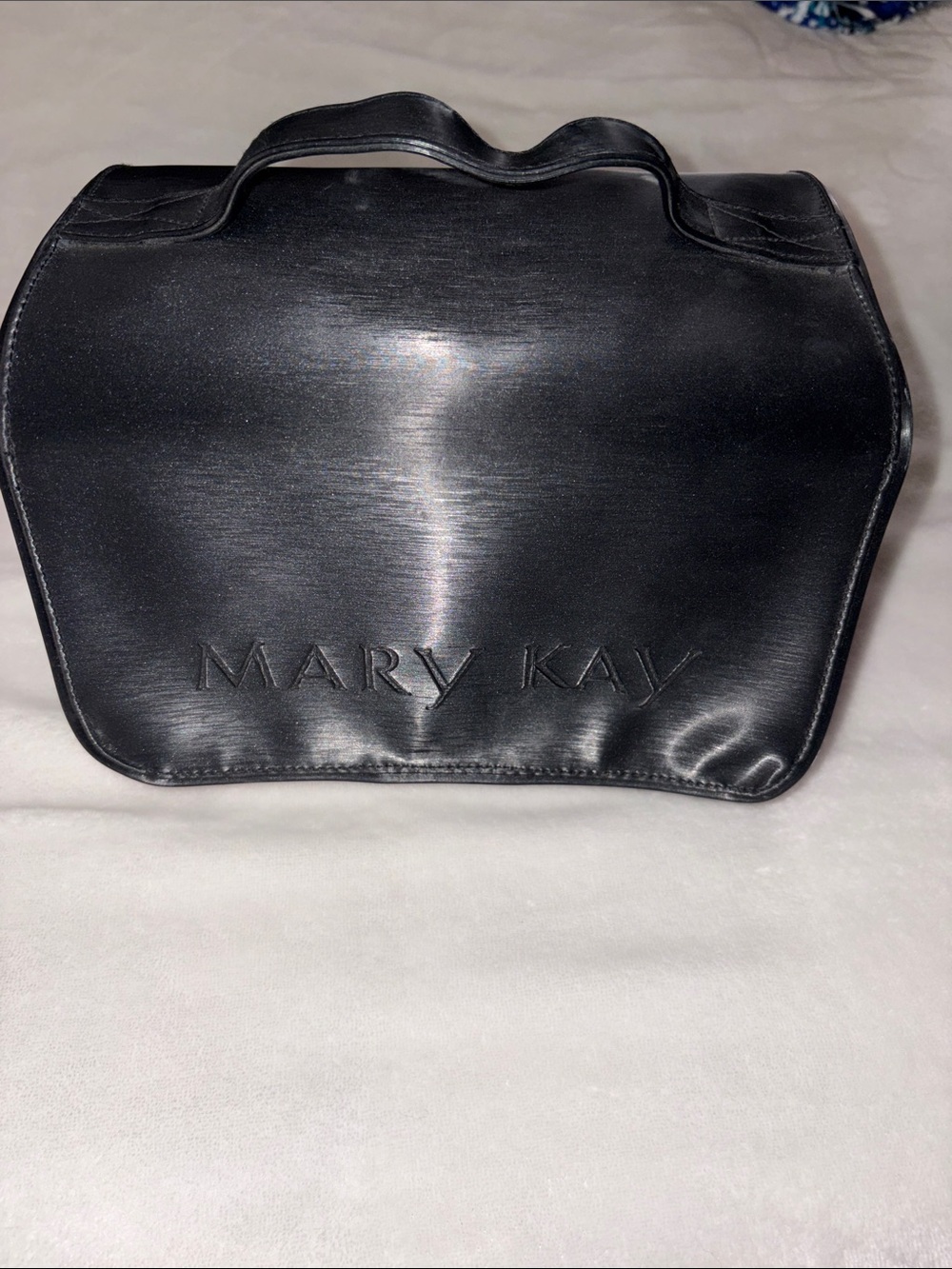 Mary Kay Black Makeup Carry Case with Top Handle